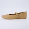imageCUSHIONAIRE Womens Gigi Mary Jane Flat with Memory Foam and Wide Widths AvailableTan