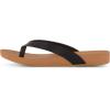 imageCUSHIONAIRE Womens Jacey thong footbed sandal Comfort FoamBlack