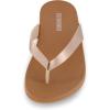 imageCUSHIONAIRE Womens Jacey thong footbed sandal Comfort FoamChampagne