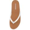 imageCUSHIONAIRE Womens Jacey thong footbed sandal Comfort FoamSilver