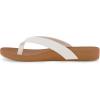 imageCUSHIONAIRE Womens Jacey thong footbed sandal Comfort FoamWhite