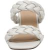 imageCUSHIONAIRE Womens Onyx braided Heel Sandal Memory Foam Wide Widths AvailableIvory