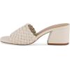 imageCUSHIONAIRE Womens Tasha woven heel sandal Memory FoamIvory