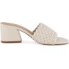 imageCUSHIONAIRE Womens Tasha woven heel sandal Memory FoamIvory
