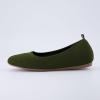 imageCUSHIONAIRE Womens Whiz Hidden Wedge Knit Flat with Memory Foam and Wide Widths AvailableGreen