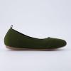 imageCUSHIONAIRE Womens Whiz Hidden Wedge Knit Flat with Memory Foam and Wide Widths AvailableGreen