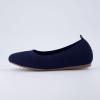 imageCUSHIONAIRE Womens Whiz Hidden Wedge Knit Flat with Memory Foam and Wide Widths AvailableNavy