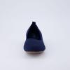 imageCUSHIONAIRE Womens Whiz Hidden Wedge Knit Flat with Memory Foam and Wide Widths AvailableNavy