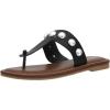imageCUSHIONAIRE Womens Cindy thong stud sandal Comfort FoamBlack