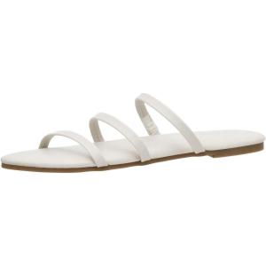 imageCUSHIONAIRE Womens Capri slide Flip Flop Sandal with Memory FoamEggshell