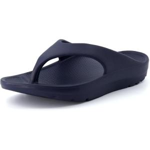 imageCUSHIONAIRE Womens Costa recovery thong sandal with ComfortNavy