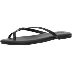imageCUSHIONAIRE Womens Cove Flip Flop Sandal with Memory FoamBlack
