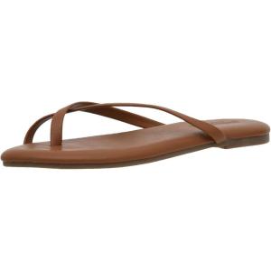 imageCUSHIONAIRE Womens Cove Flip Flop Sandal with Memory FoamCognac