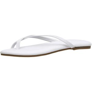 imageCUSHIONAIRE Womens Cove Flip Flop Sandal with Memory FoamWhite