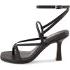 imageCUSHIONAIRE Womens Belmondo dress sandals Memory Foam Wide Widths AvailableBlack