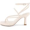 imageCUSHIONAIRE Womens Belmondo dress sandals Memory Foam Wide Widths AvailableIvory