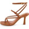 imageCUSHIONAIRE Womens Belmondo dress sandals Memory Foam Wide Widths AvailableTan