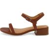 imageCUSHIONAIRE Womens Fontana one band block heel sandal Memory Foam Wide Widths AvailableCognac