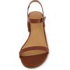 imageCUSHIONAIRE Womens Fontana one band block heel sandal Memory Foam Wide Widths AvailableCognac