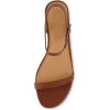 imageCUSHIONAIRE Womens Fontana one band block heel sandal Memory Foam Wide Widths AvailableCognac