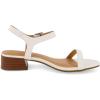 imageCUSHIONAIRE Womens Fontana one band block heel sandal Memory Foam Wide Widths AvailableWhite