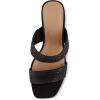imageCUSHIONAIRE Womens Ilya woven heel sandal Memory FoamBlack