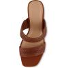 imageCUSHIONAIRE Womens Ilya woven heel sandal Memory FoamCognac