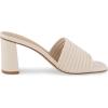 imageCUSHIONAIRE Womens Irma Strappy Block Heel Sandal Memory FoamCream