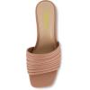 imageCUSHIONAIRE Womens Irma Strappy Block Heel Sandal Memory FoamTan