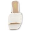 imageCUSHIONAIRE Womens Irma Strappy Block Heel Sandal Memory FoamWhite
