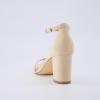 imageCUSHIONAIRE Womens Kimmie one band mid block heel sandal Memory Foam Wide Widths AvailableNude Microsuede