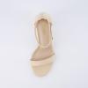 imageCUSHIONAIRE Womens Kimmie one band mid block heel sandal Memory Foam Wide Widths AvailableNude Microsuede