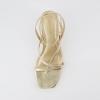 imageCUSHIONAIRE Womens Kitten heel sandal Memory Foam and Wide Widths AvailableChampagne