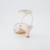 imageCUSHIONAIRE Womens Kitten heel sandal Memory Foam and Wide Widths AvailableIvory
