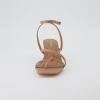 imageCUSHIONAIRE Womens Kitten heel sandal Memory Foam and Wide Widths AvailableLatte