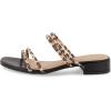 imageCUSHIONAIRE Womens Nora low block heel sandal Memory FoamLeopard