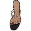 imageCUSHIONAIRE Womens Nora low block heel sandal Memory FoamLeopard