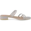 imageCUSHIONAIRE Womens Nora low block heel sandal Memory FoamPale Grey
