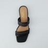 imageCUSHIONAIRE Womens Norma low block heel sandal Memory Foam and Wide Widths AvailableBlack