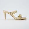 imageCUSHIONAIRE Womens Pippa braided dress sandals Memory Foam Wide Widths AvailableGold