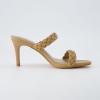 imageCUSHIONAIRE Womens Pippa braided dress sandals Memory Foam Wide Widths AvailableTan