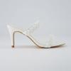 imageCUSHIONAIRE Womens Pippa braided dress sandals Memory Foam Wide Widths AvailableWhite