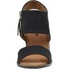 imageCUSHIONAIRE Womens Rosanna cut out sandal Memory Foam and Wide Widths AvailableBlack