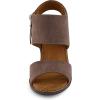 imageCUSHIONAIRE Womens Rosanna cut out sandal Memory Foam and Wide Widths AvailableBrown