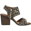 imageCUSHIONAIRE Womens Rosanna cut out sandal Memory Foam and Wide Widths AvailableCheetah