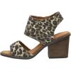 imageCUSHIONAIRE Womens Rosanna cut out sandal Memory Foam and Wide Widths AvailableCheetah