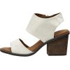 imageCUSHIONAIRE Womens Rosanna cut out sandal Memory Foam and Wide Widths AvailableIvory