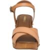 imageCUSHIONAIRE Womens Slate Faux Wood Sandal Memory Foam Insole ampamp LiteSole Technology Wide Widths AvailableHoney