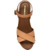 imageCUSHIONAIRE Womens Slate Faux Wood Sandal Memory Foam Insole ampamp LiteSole Technology Wide Widths AvailableHoney