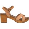 imageCUSHIONAIRE Womens Slate Faux Wood Sandal Memory Foam Insole ampamp LiteSole Technology Wide Widths AvailableHoney